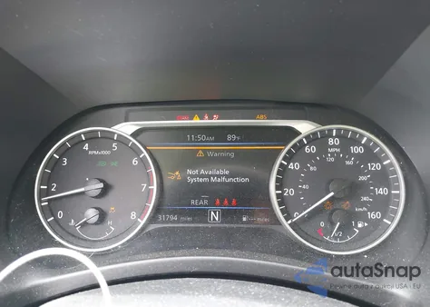 2021 Nissan Sentra Sr Xtronic Cvt из США, поврежденный, VIN 3N1AB8DV6MY317766